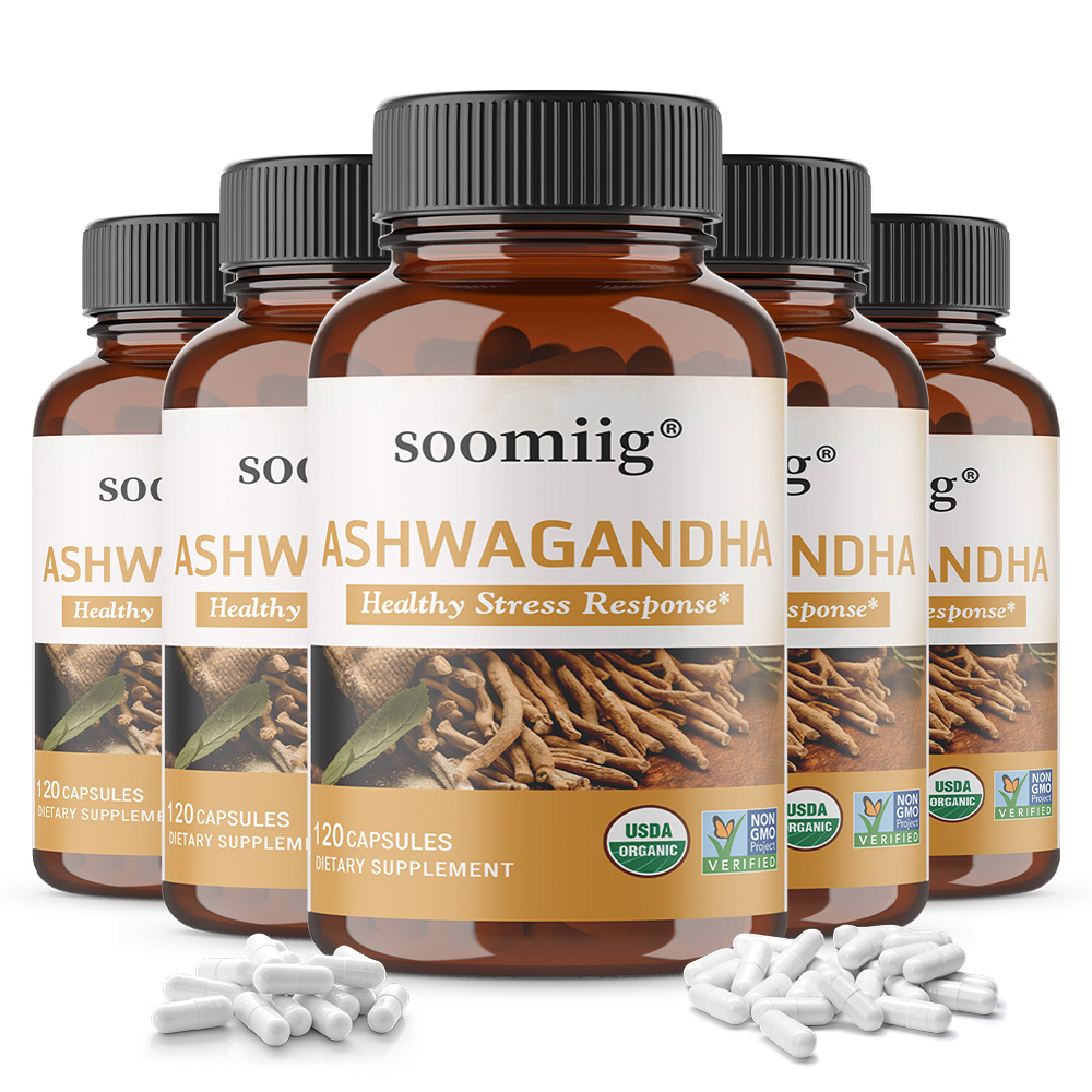 Ashwagandha Extract Root - Cápsulas de Extrato de Raiz de
