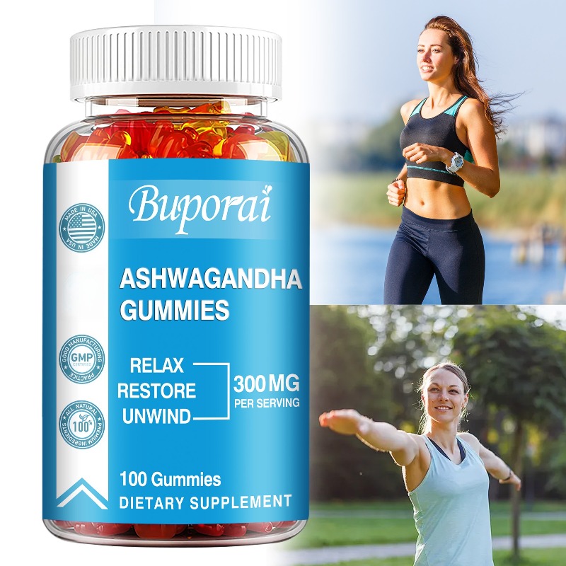 Ashwagandha Extract Root - Gomas de Ashwagandha - Recuperação Muscular,
