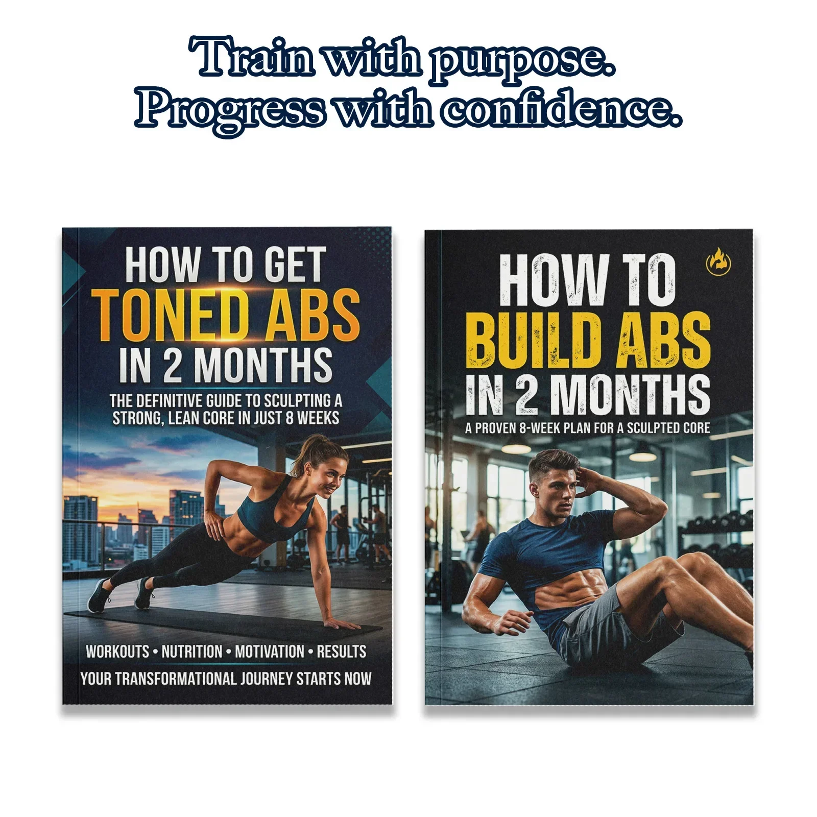 Nutrition Fitness Books - Conjunto de 2 Guias de Treinamento