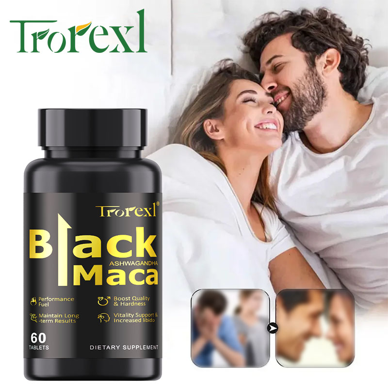 Ashwagandha Extract Root - Comprimidos de maca preta natural com