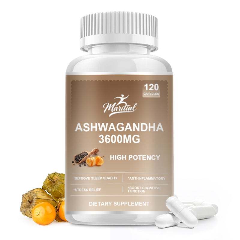 Ashwagandha Extract Root - Cápsulas de Extrato de Raiz de