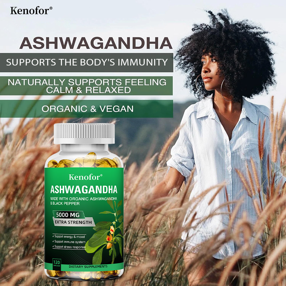Cápsulas puras de extrato de r - Ashwagandha Extract Root avaliação e preço