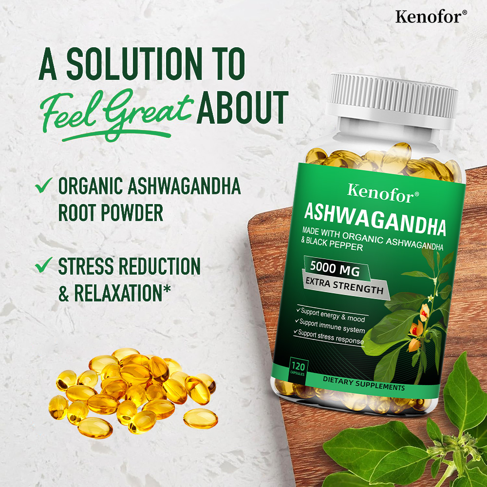 Cápsulas puras de extrato de r - Ashwagandha Extract Root avaliação e preço